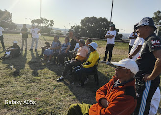 Community engagement meeting in the park
